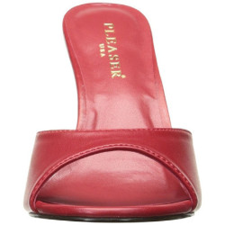 Red 10 cm CLASSIQUE-01 womens heeled mules shoes