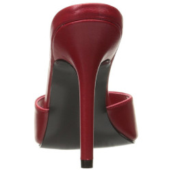 Red 10 cm CLASSIQUE-01 womens heeled mules shoes