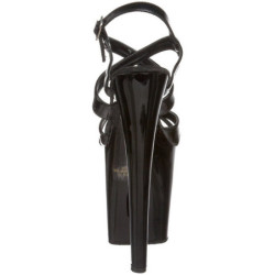 Black Patent 20 cm XTREME-872 High Heels Platform