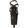Black Patent 20 cm XTREME-872 High Heels Platform
