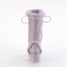 Faux Fur Trim 7 cm CUBBY-311 lolita boots platform in lavender