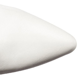 Bianco Ecopelle 10 cm CLASSIQUE-3011 Stivali alti e sopra al ginocchio
