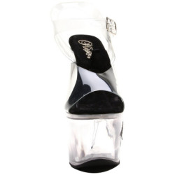 Black 18 cm TIPJAR-708-5 tip jar platform stripper high heel shoes