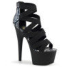 Black elasticated band 18 cm ADORE-748SP pleaser women's shoes