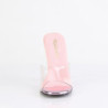 Rose mules 11,5 cm GALA-01DMM strass high heeled mules