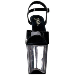 Black Transparent 20 cm FLAMINGO-809 High Heels Platform