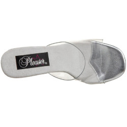 White 11,5 cm FABULICIOUS GALA-01 womens mules shoes