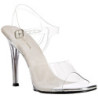 White 11,5 cm FABULICIOUS GALA-08 High Heeled Evening Sandals