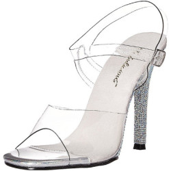 Pietre strass 11,5 cm GALA-08DM Sandali con tacco da cerimonia