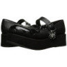 Black 6 cm DemoniaCult SPRITE-05 gothic platform shoes