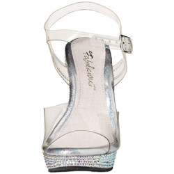 Pietre strass 13 cm LIP-108DM Scarpe da donna con tacco altissime