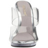 Trasparente 12 cm FLAIR-402 ciabatta donna tacco basso
