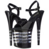 Black 20 cm FLAMINGO-809LN High Heels Platform