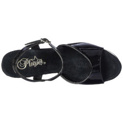 Black 20 cm FLAMINGO-809LN High Heels Platform