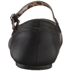 Nero Ecopelle ANNA-02 grandi taglie scarpe ballerine