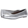 Argento Ecopelle ANNA-01 grandi taglie scarpe ballerine