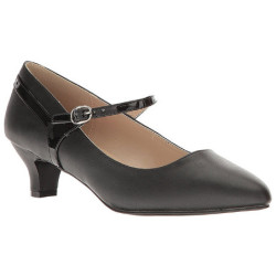 Nero Ecopelle 5 cm FAB-425 grandi taglie scarpe décolleté