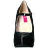 Black Patent 13,5 cm CHLOE-02 big size pumps shoes
