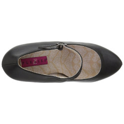 Nero Ecopelle 13,5 cm CHLOE-02 grandi taglie scarpe décolleté