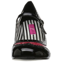 Rosso Verniciata 7,5 cm JENNA-06 grandi taglie scarpe décolleté