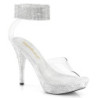 Transparent 11,5 cm ELEGANT-442 Bikini posing high heel shoes