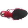 Rosso Vernice 12 cm FLAIR-420 Sandali Donna con Tacco