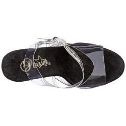 Neon White 20 cm FLAMINGO-808UV High Heel Platform