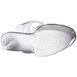 Neon White 20 cm FLAMINGO-808UV High Heel Platform