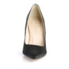 Nero Raso 10 cm CLASSIQUE-20 grandi taglie scarpe stilettos