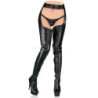 Leatherette 15,5 cm DELIGHT-5000 Platform Thigh High Boots