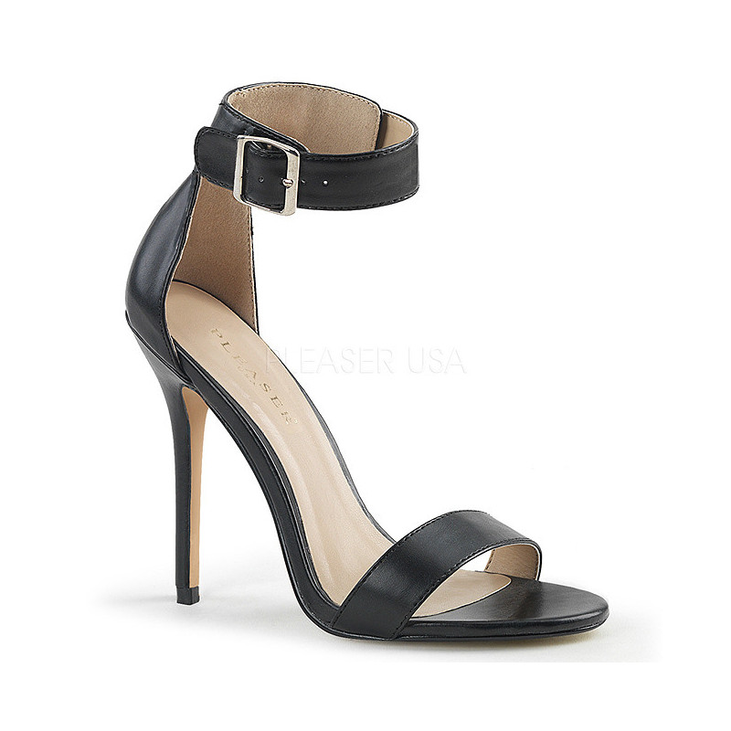 Ecopelle 13 cm Pleaser AMUSE-10 sandali tacchi a spillo