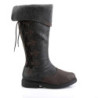 CAPTAIN-110 brown captain boots cosplay men's pirate boots musketeer
