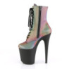 Neon 20 cm FLAMINGO-1020REFL Pole dancing ankle boots