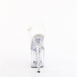 Transparent 19 cm ENCHANT-708RS pleaser high heels sandals