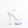 Trasparente 18 cm ADORE-708HT Colorati plateau sandali tacchi alti donna