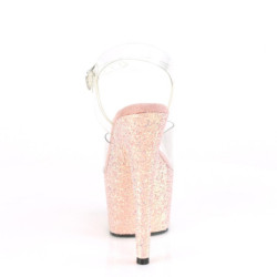 Glitter platform 18 cm ADORE-708LG-4 exotic pole dance high heel sandals
