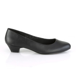 Vegano 3 cm GWEN-01 scarpe décolleté da uomo nere