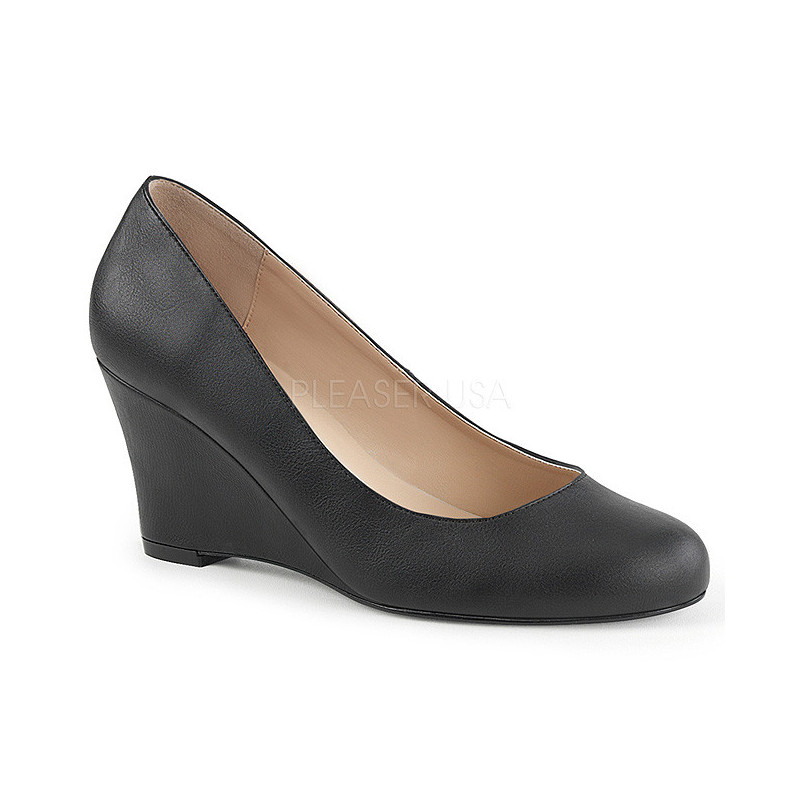 Ecopelle 7,5 cm KIMBERLY-08 grandi taglie scarpe décolleté