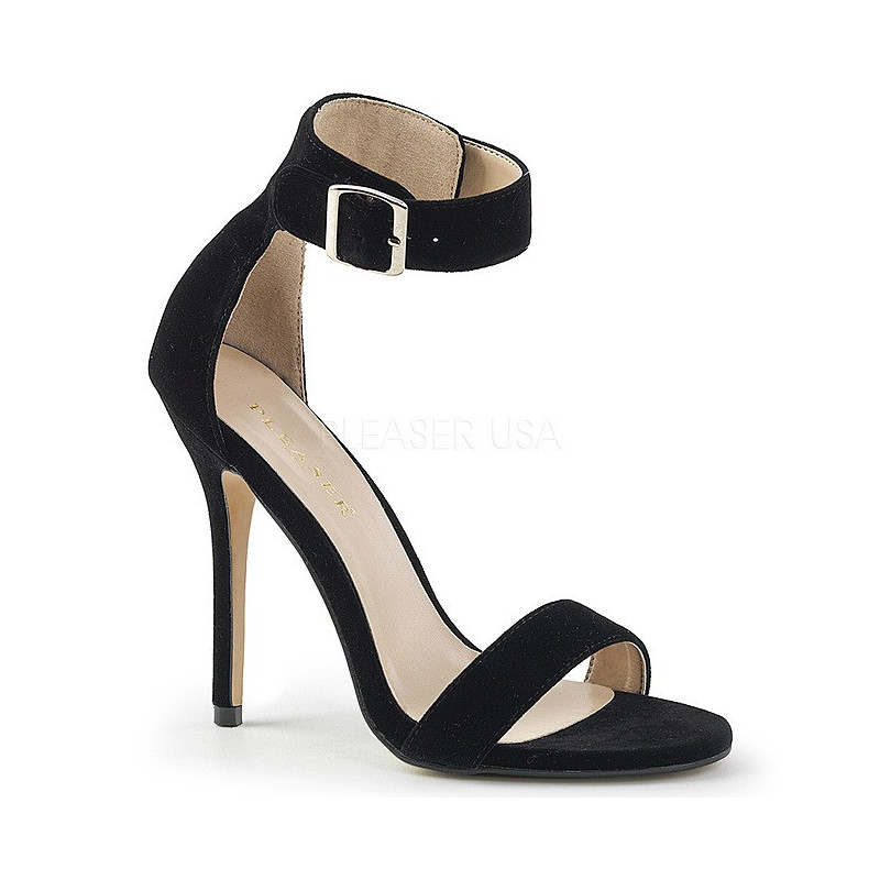 Velvet 13 cm AMUSE-10 transvestite high heels shoes