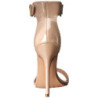 Beige 13 cm AMUSE-10 transvestite high heels shoes