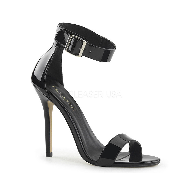 Patent 13 cm AMUSE-10 transvestite high heels shoes