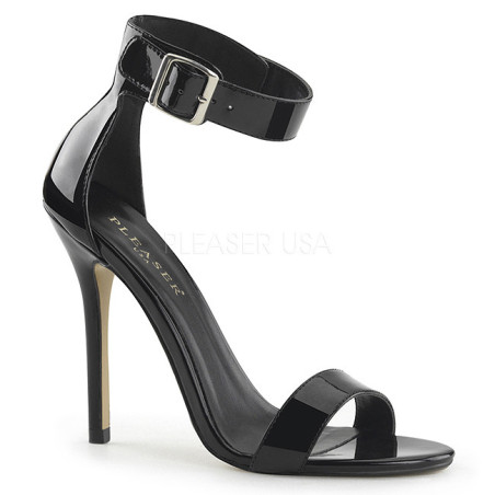 Patent 13 cm AMUSE-10 transvestite high heels shoes