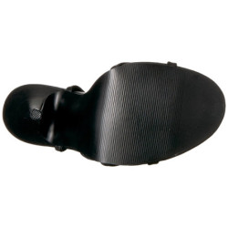 Ecopelle 15 cm Devious DOMINA-108 sandali tacchi a spillo