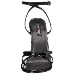 Patent 15 cm DOMINA-108 transvestite high heels shoes