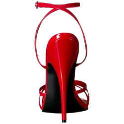 Rosso 15 cm DOMINA-108 scarpe per trans