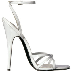 Bianco 15 cm DOMINA-108 scarpe fetish con tacchi