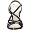 Nero 13 cm Pleaser AMUSE-13 sandali tacchi a spillo
