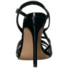 Nero 13 cm Pleaser AMUSE-13 sandali tacchi a spillo