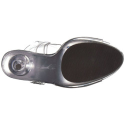 Trasparente 12,5 cm POISE-508 sandali tacchi a spillo