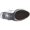 Trasparente 12,5 cm POISE-508 sandali tacchi a spillo
